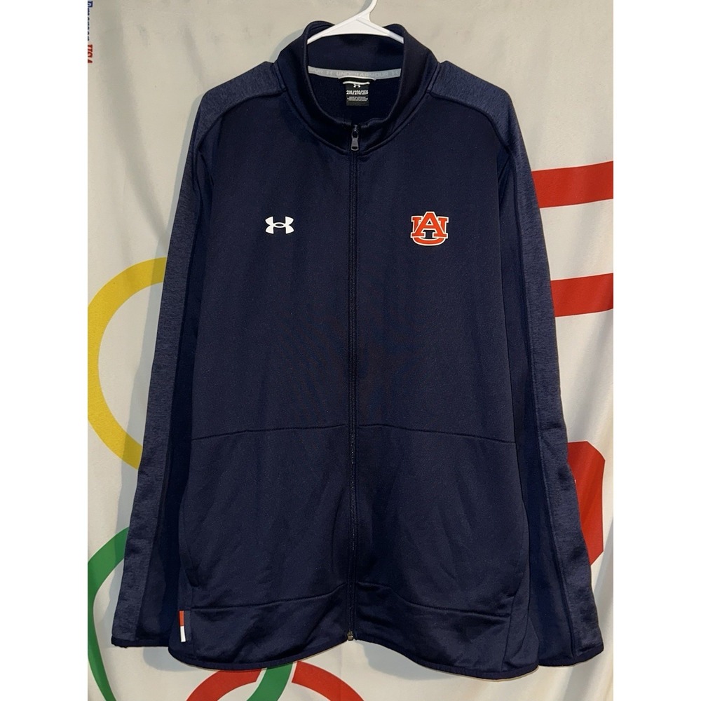Under Armour Auburn Tigers Full Zip Jacket Mens 2XL Football